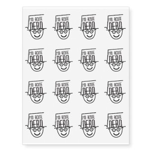 Normal & Paranormal Distribution Math Graph Ghost Temporary Tattoos