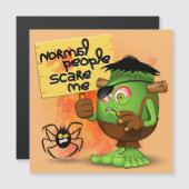 'Normal People Scare Me' Humorous Frankenstein (Front/Back)