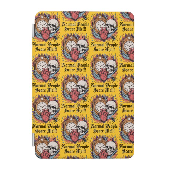 Normal People Scare Me iPad Mini Cover (Front)