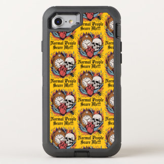 Normal People Scare Me OtterBox Defender iPhone SE/8/7 Case