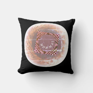 Normal, person, personality, mind, thinking throw pillow