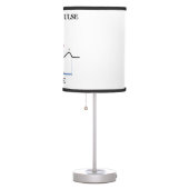 Normal Pulse Inside Heartbeat Electrocardiogram Table Lamp (Right)