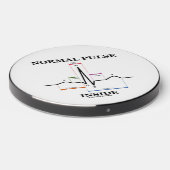Normal Pulse Inside Heartbeat Electrocardiogram Wireless Charger (Front 2)