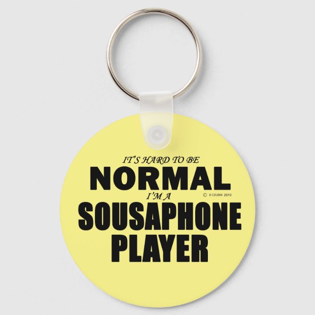 Normal Sousaphone Player Keychain (Front)