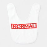 Normal Stamp Baby Bib