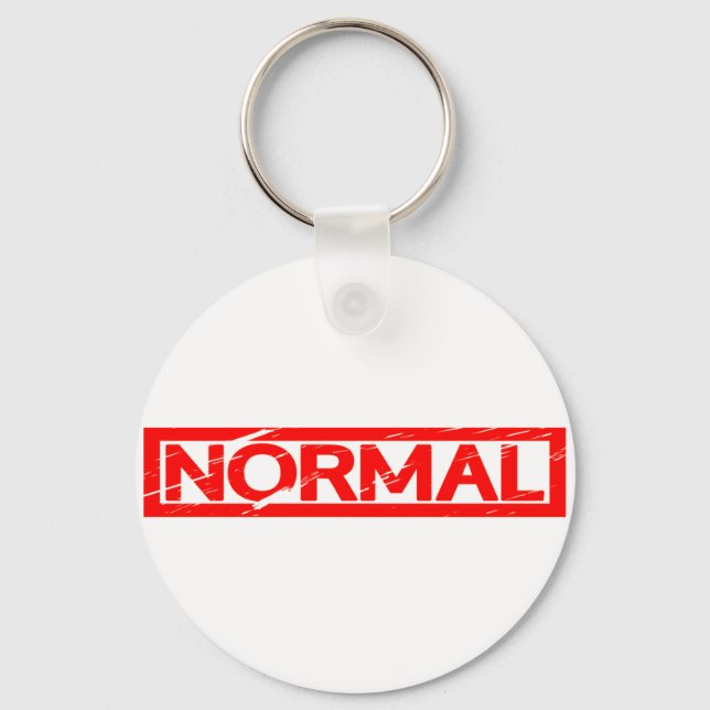 Normal Stamp Keychain (Front)