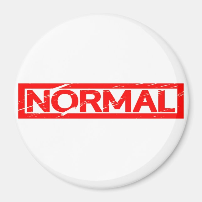 Normal Stamp Magnet (Front)