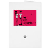 Normalites - Dead Cat Bounce don't panic Cards (Back)