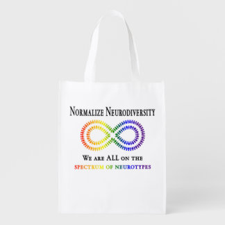 Normalize Neurodiversity Grocery Bag