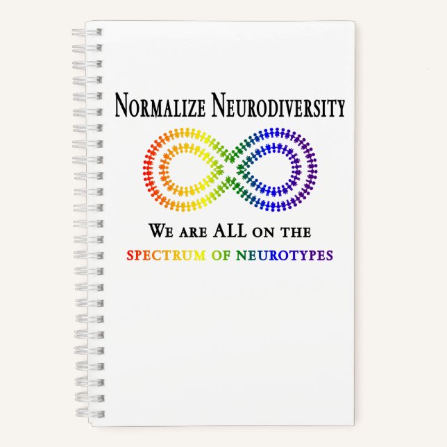 Normalize Neurodiversity Notebook (Front)