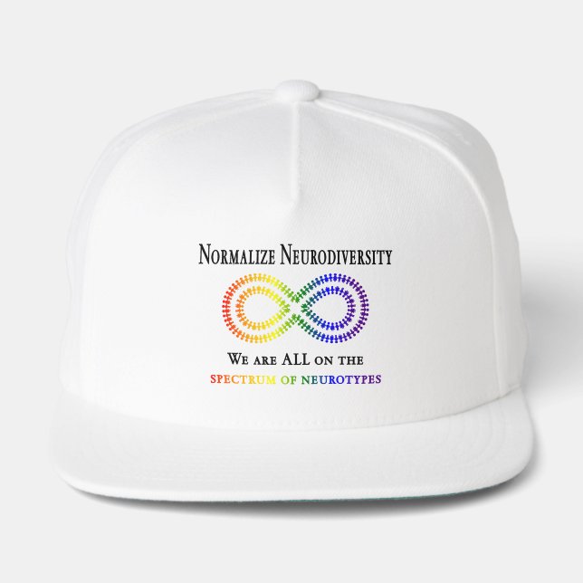 Normalize Neurodiversity Snap Back Hat (Front)
