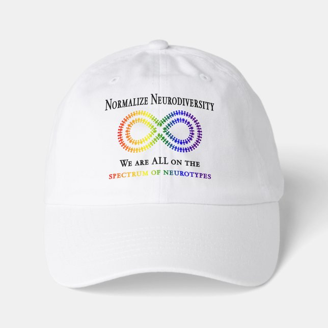 Normalize Neurodiversity Youth Dad Hat (Front)