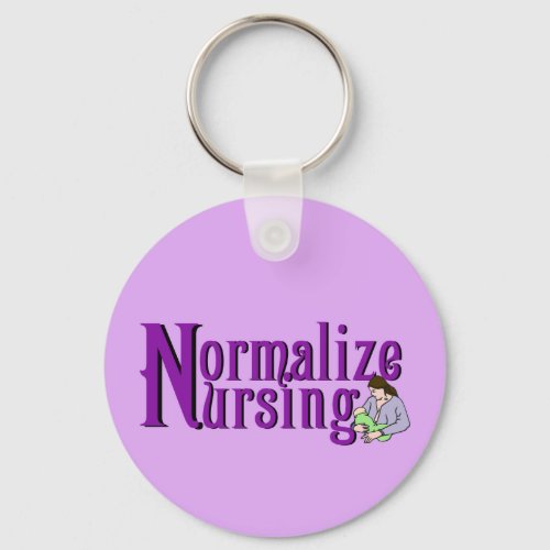 Normalize Nursing Keychain