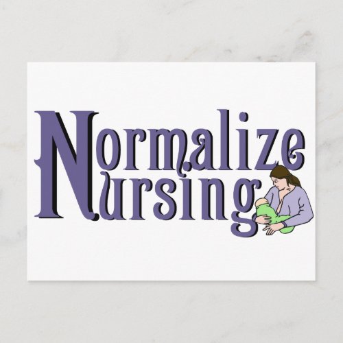 Normalize Nursing Postcard