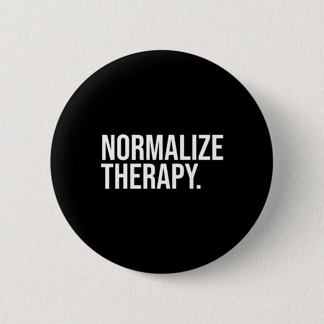 Normalize Therapy Statement Mental Health Active H Button (Front)