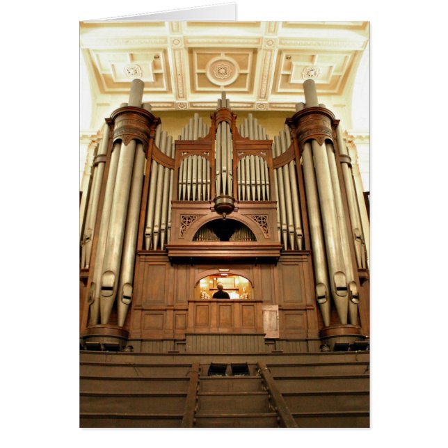 Norman and Beard pipe organ Cards (Front)