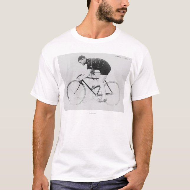 Norman Anderson Side View of Racing Bicycle T-Shirt (Front)