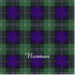 Norman clan Plaid Scottish kilt tartan Statuette<br><div class="desc">The real Scottish tartan. The Norman family uses the Sutherland tartan.</div>