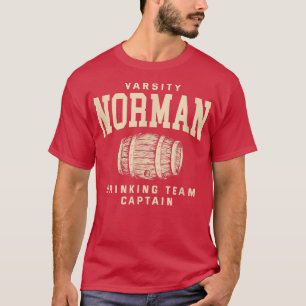 Norman Drinking Team Captain Oklahoma Craft Beer O T-Shirt