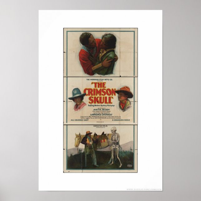 Norman Fil Co. presents The Crimson Skull Poster (Front)