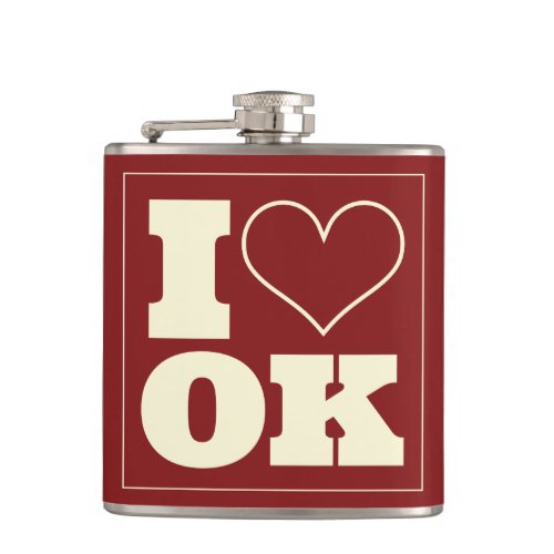 Norman OK Football Tailgate Watch Party Flask
