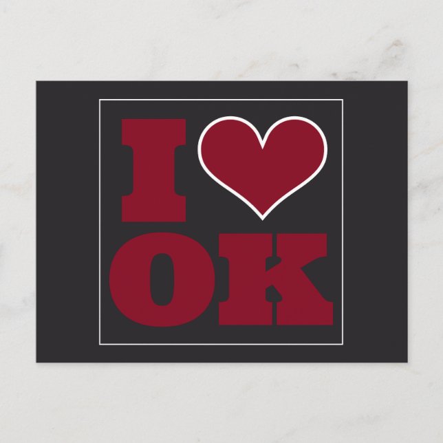 Norman (OK) Tailgate Invitation Postcard (Front)