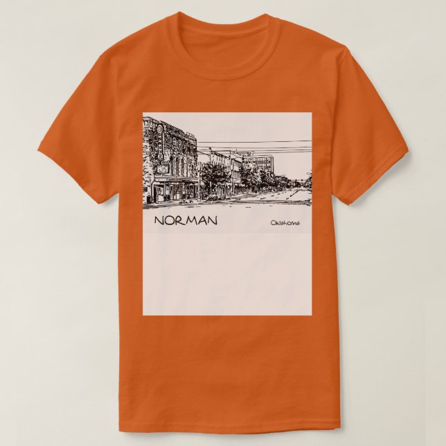 Norman Oklahoma T-Shirt (Design Front)