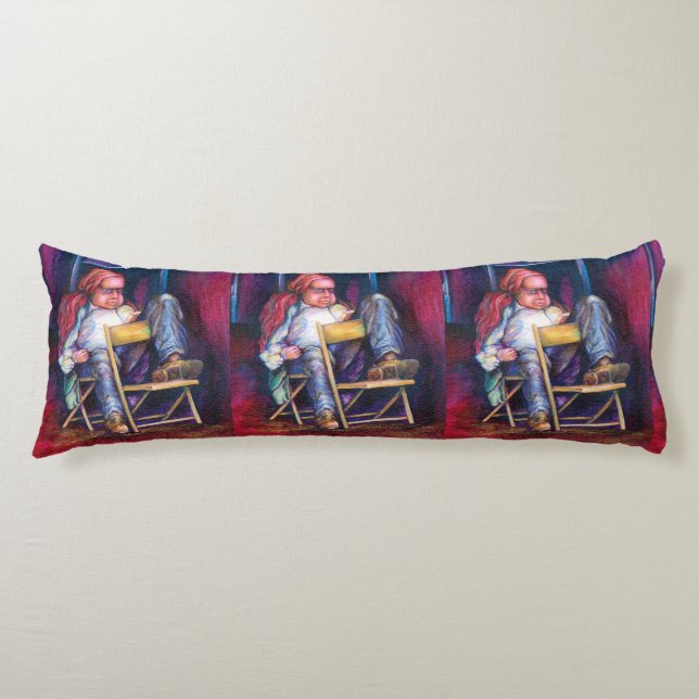 Norman Perfers to Draw in His Sleep Body Pillow (Front)