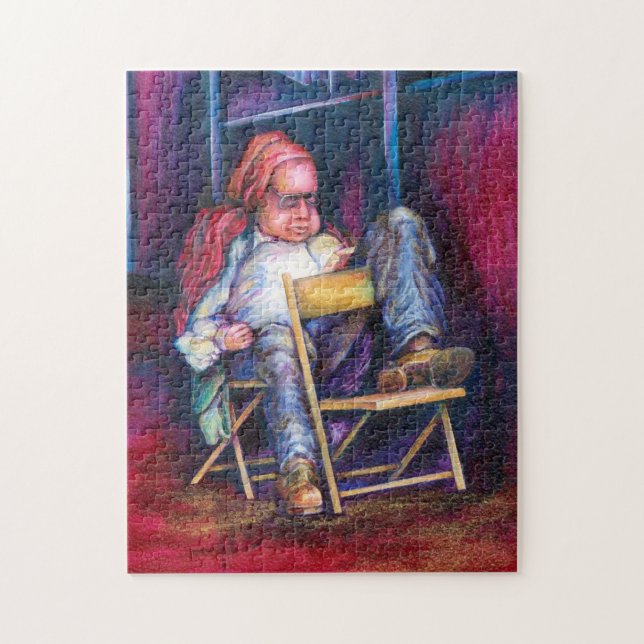 Norman Perfers to Draw in His Sleep Jigsaw Puzzle (Vertical)