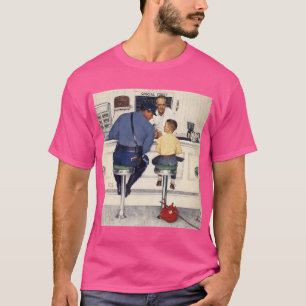 norman rockwell art style1 vintage gift T-Shirt