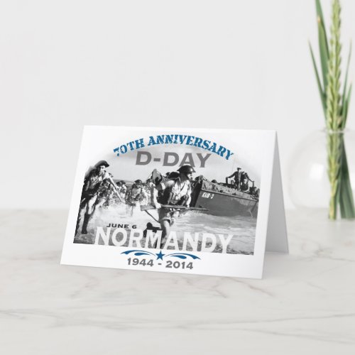 Normandy 70th D_Day Anniversary Card