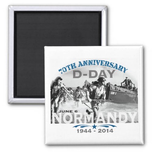 Normandy 70th D_Day Anniversary Magnet