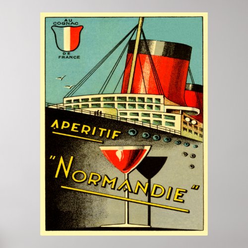 Normandy aperitif poster