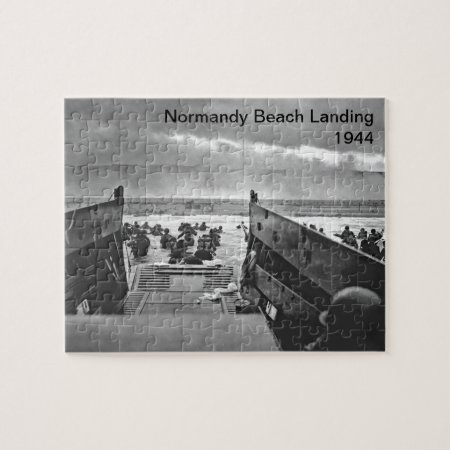 Normandy Beach Landing Jigsaw Puzzle