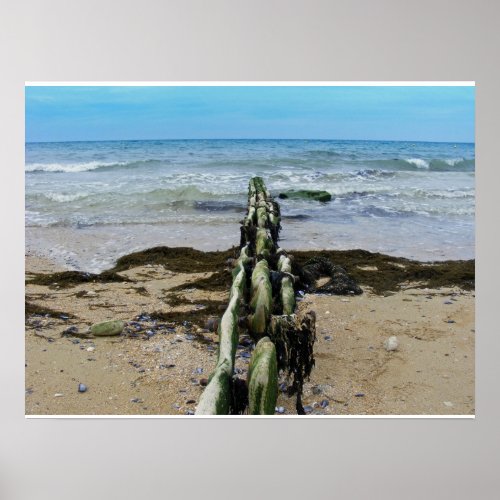 Normandy Beach Poster