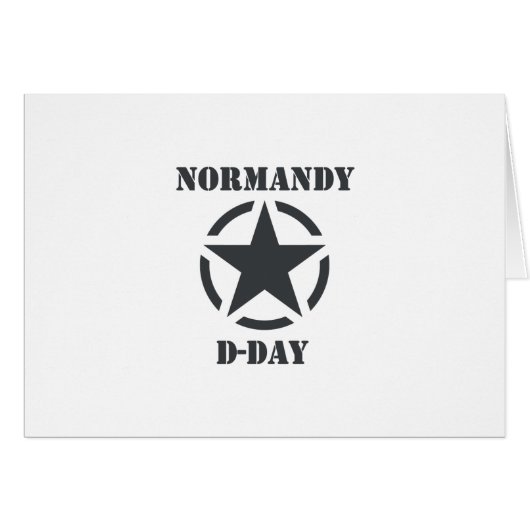 Normandy D-Day Cards (Front Horizontal)