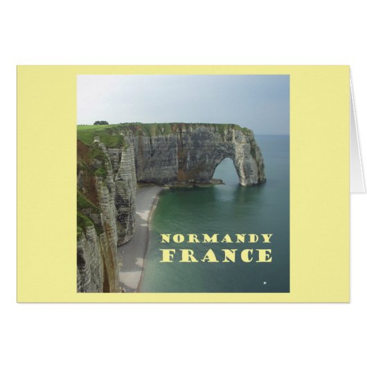 Normandy France Cards (Front Horizontal)