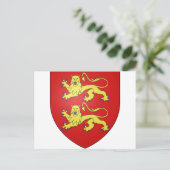 Normandy (France) Coat of Arms Postcard | Zazzle