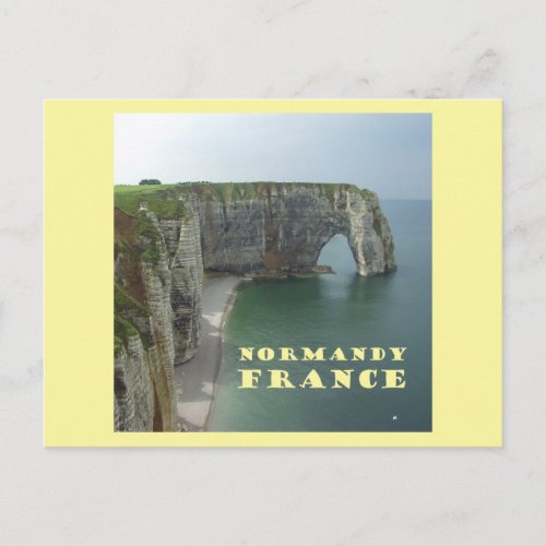 Normandy France Postcard