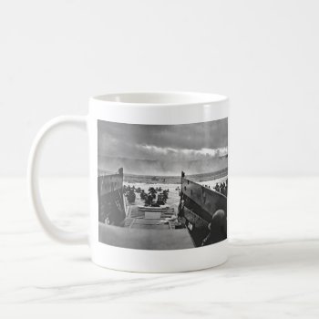 Normandy Invasion At D-day - 1944 Coffee Mug by Brookelorren at Zazzle