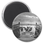 Normandy Invasion At D-day - 1944 Magnet at Zazzle