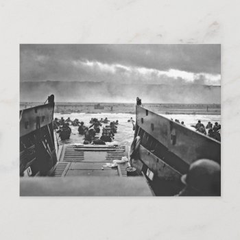 Normandy Invasion At D-day - 1944 Postcard by Brookelorren at Zazzle