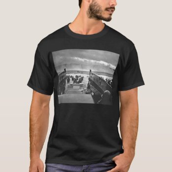 Normandy Invasion At D-day - 1944 T-shirt by Brookelorren at Zazzle