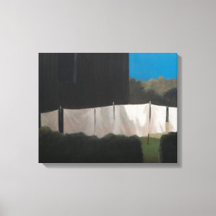 Norma's washing 2012 canvas print