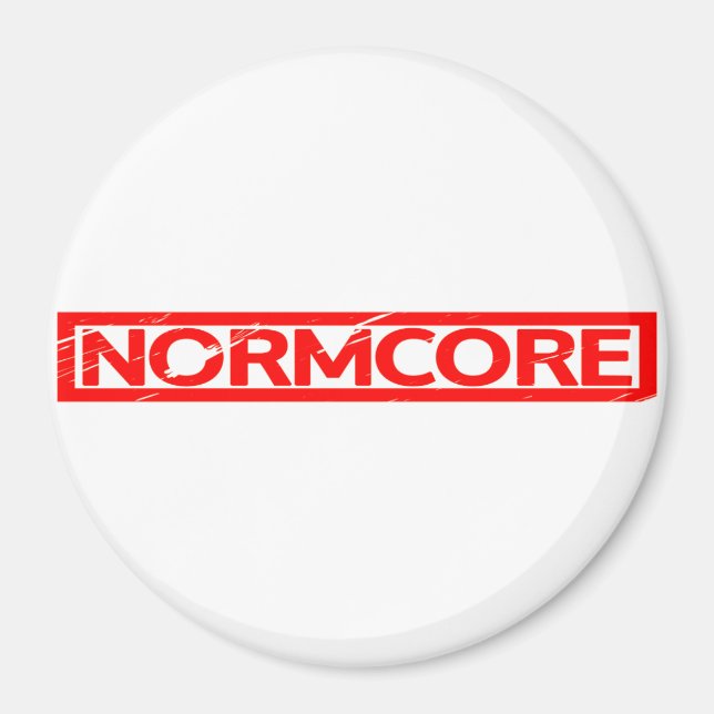 Normcore Stamp Magnet (Front)