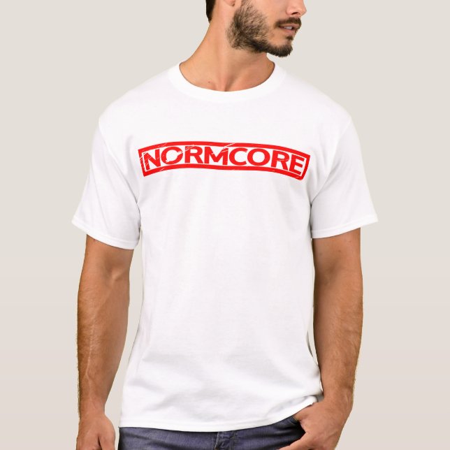 Normcore Stamp T-Shirt (Front)