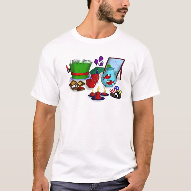 Norooz Cartoon T-Shirt (Front)