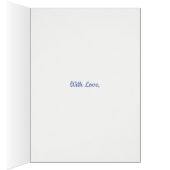 Norooz Goldfish, 'Our Home to Yours' Greeting Card (Inside (Right))