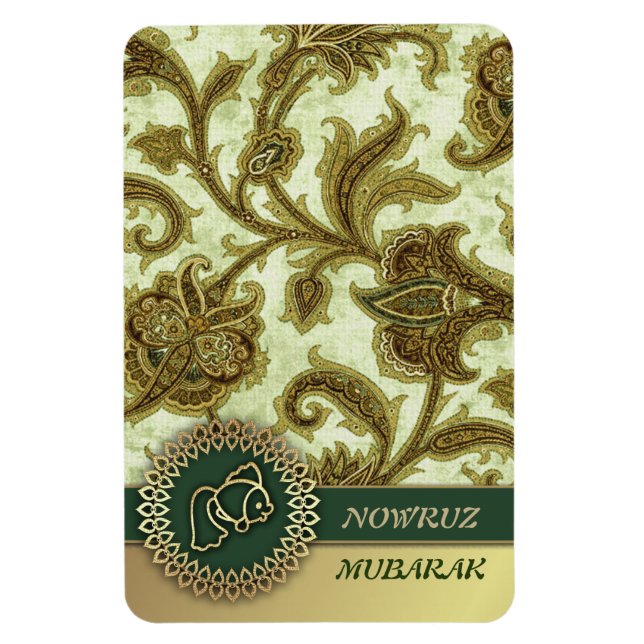 Norooz  Mubarak. Persian New Year Gift Magnets (Vertical)