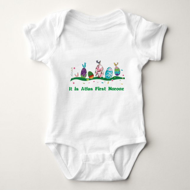 Norooz - Nowruz - Norouz T-shirt Baby Bodysuit (Front)